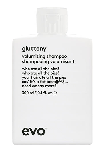 EVO Gluttony Volumising Shampoo 300 milliliter bottle