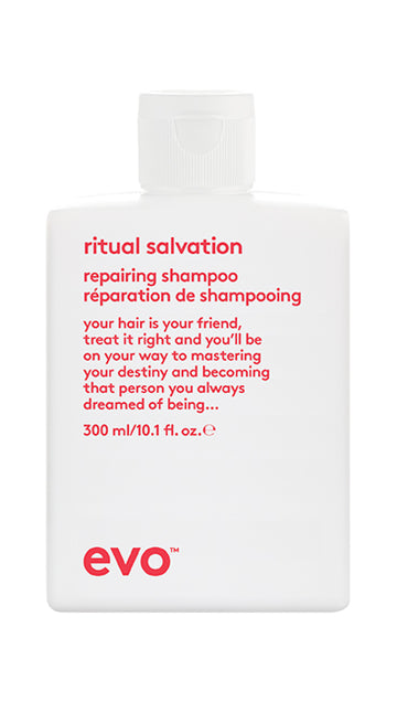EVO Ritual Salvation Repairing Shampoo 300 milliliter bottle