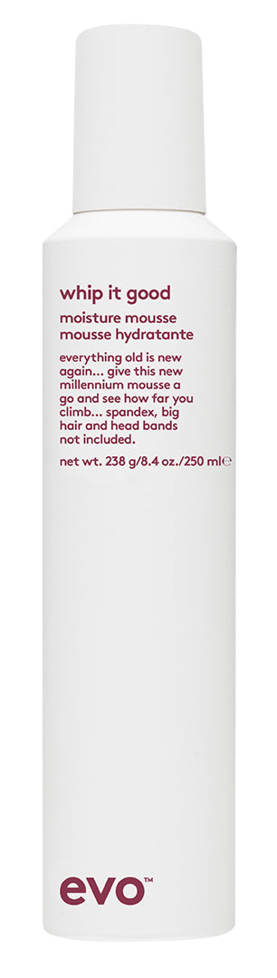 EVO Whip It Good Styling Mousse 250 milliliter can